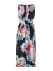 SWING Kleid in Dunkelblau/ Rosé