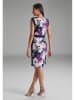 SWING Kleid in Dunkelblau/ Lila