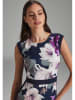 SWING Kleid in Dunkelblau/ Lila