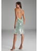 SWING Paillettenkleid in Mint