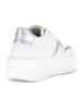 Gabor Leren sneakers wit/zilverkleurig