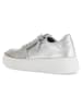 Gabor Leren sneakers zilverkleurig