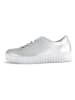 Gabor Leren sneakers zilverkleurig