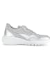 Gabor Leren sneakers zilverkleurig/grijs
