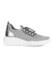 Gabor Leren sneakers grijs/zilverkleurig