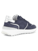 Gabor Leren sneakers donkerblauw/wit