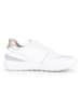 Gabor Leder-Sneakers in Weiß/ Beige