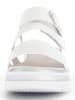 Gabor Leren sleehaksandalen wit