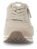 Gabor Leren sneakers beige/goudkleurig