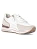 Gabor Leder-Sneakers in Weiß/ Beige