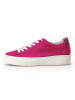 Gabor Leder-Sneakers in Fuchsia