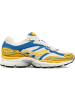 Saucony Leder-Sneakers "Progrid Omni 9" in Beige/ Gelb/ Blau