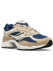 Saucony Leren sneakers beige/donkerblauw