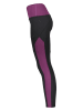 asics Funktionsleggings in Schwarz/ Lila