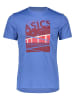 asics Funktionsshirt in Blau