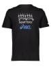 asics Shirt in Schwarz