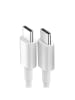 DAM Kabel USB-C w kolorze białym