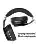 DAM Słuchawki Bluetooth "VJ320" w kolorze czarnym