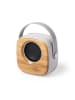 DAM Bluetooth-Lautsprecher  in Hellbraun/ Weiß - (B)7,5 x (H)7 x (T)4,5 cm