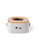 DAM Bluetooth-Lautsprecher  in Hellbraun/ Weiß - (B)7,5 x (H)7 x (T)4,5 cm