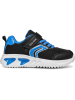 Geox Sneakers "Assister" in Schwarz/ Blau