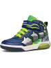 Geox Sneakers "Inek" in Blau/ Grün