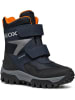 Geox Botki "Himalaya" w kolorze granatowym