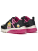 Geox Sneakers "Ciberdron" in Schwarz/ Pink