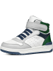 Geox Sneakersy "Washiba" w kolorze zielono-białym