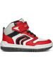 Geox Sneakers "Buzzerlight" in Weiß/ Rot/ Schwarz