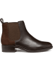 Geox Leder-Chelsea-Boots "Felicity" in Braun