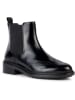 Geox Leder-Chelsea-Boots "Walk Pleasure" in Schwarz