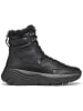 Geox Leder-Boots "Diamanta" in Schwarz