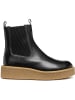 Geox Leren chelseaboots "Elidea" zwart