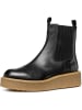 Geox Leren chelseaboots "Elidea" zwart