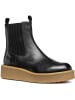 Geox Leren chelseaboots "Elidea" zwart