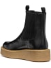 Geox Leren chelseaboots "Elidea" zwart