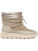 Geox Leren winterlaarzen "Spherica" goudkleurig/beige