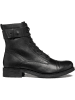 Geox Leder-Boots "Rewelle" in Schwarz