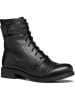 Geox Leren boots "Rewelle" zwart