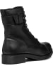 Geox Leren boots "Rewelle" zwart