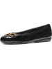 Geox Leder-Ballerinas "Annytah" in Schwarz