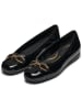 Geox Leder-Ballerinas "Annytah" in Schwarz