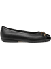 Geox Leder-Ballerinas "Annytah" in Schwarz