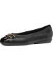 Geox Leder-Ballerinas "Annytah" in Schwarz