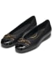 Geox Leder-Ballerinas "Annytah" in Schwarz