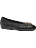 Geox Leder-Ballerinas "Annytah" in Schwarz
