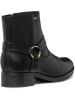 Geox Leder-Ankle-Boots "Felicity" in Schwarz
