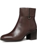 Geox Leren enkellaarzen "New Ashell" bruin