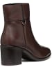 Geox Leder-Stiefeletten "New Ashell" in Braun